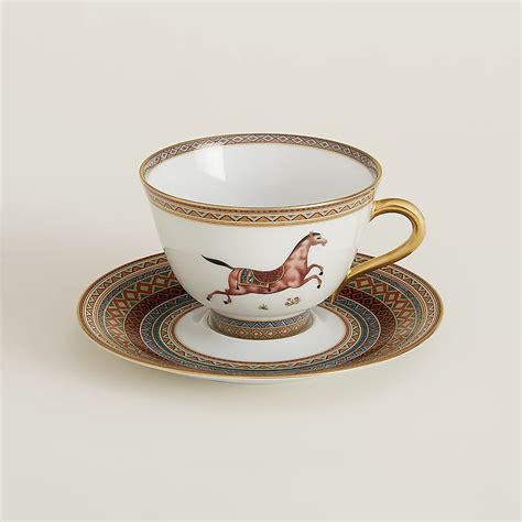 hermes tea set replica|hermes cup and saucer set.